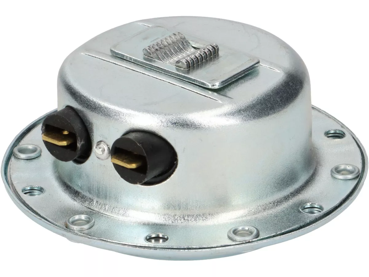 Claxon (zoemer) -OEM KWALITEIT 6V AC- Vespa - Ø=75mm - verchroomd