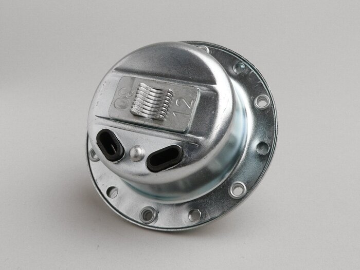 Horn -OEM QUALITY 12V AC- Vespa - Ø=75mm - zinc - suitable for e.g. Vespa PX (-1984) without battery