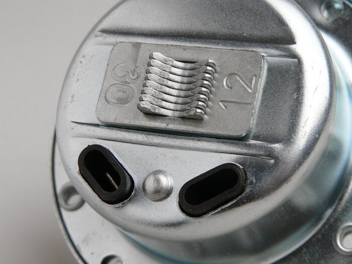 Horn -OEM QUALITY 12V AC- Vespa - Ø=75mm - zinc - suitable for e.g. Vespa PX (-1984) without battery