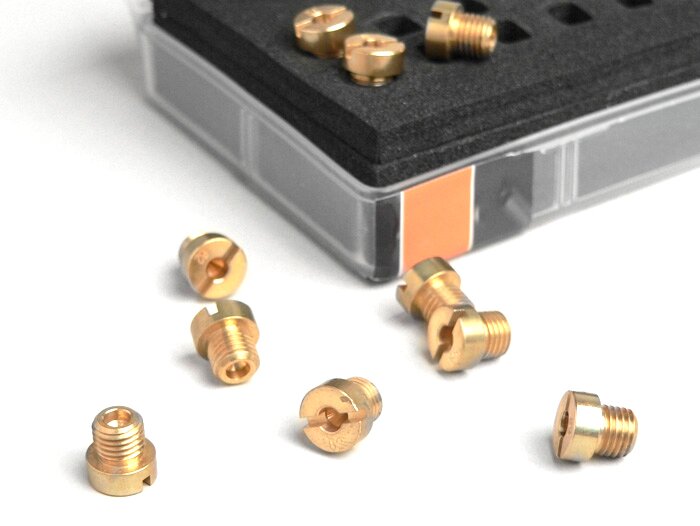 Hoofdsproeier set -BGM PRO voor Dellorto (type: 6413) 6mm- (50-72) - (50-52-55-58-58-60-62-65-68-70-72)