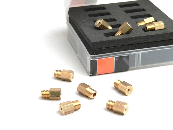 Main jet set -BGM PRO for Mikuni (type: 4/042) TM / TMX, Arreche 17.5 / 19 / 24 - (180-225) - (180-185-190-195-200-205-210-215-220-225)