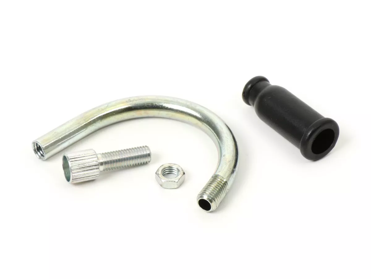 Kit de guidage du câble d'accélérateur (coude d'accélérateur) -MALOSSI- M6 x 0,75 - 160