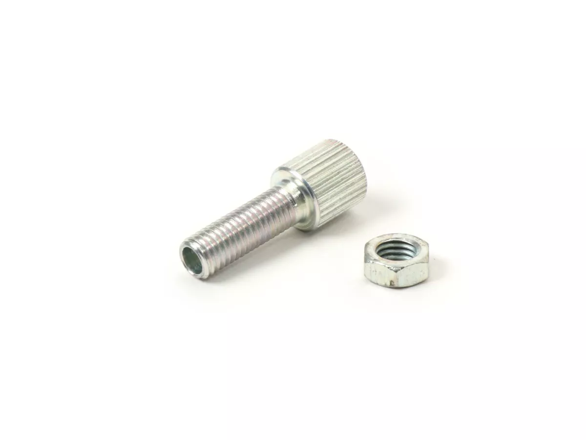Kit de guidage du câble d'accélérateur (coude d'accélérateur) -MALOSSI- M6 x 0,75 - 160