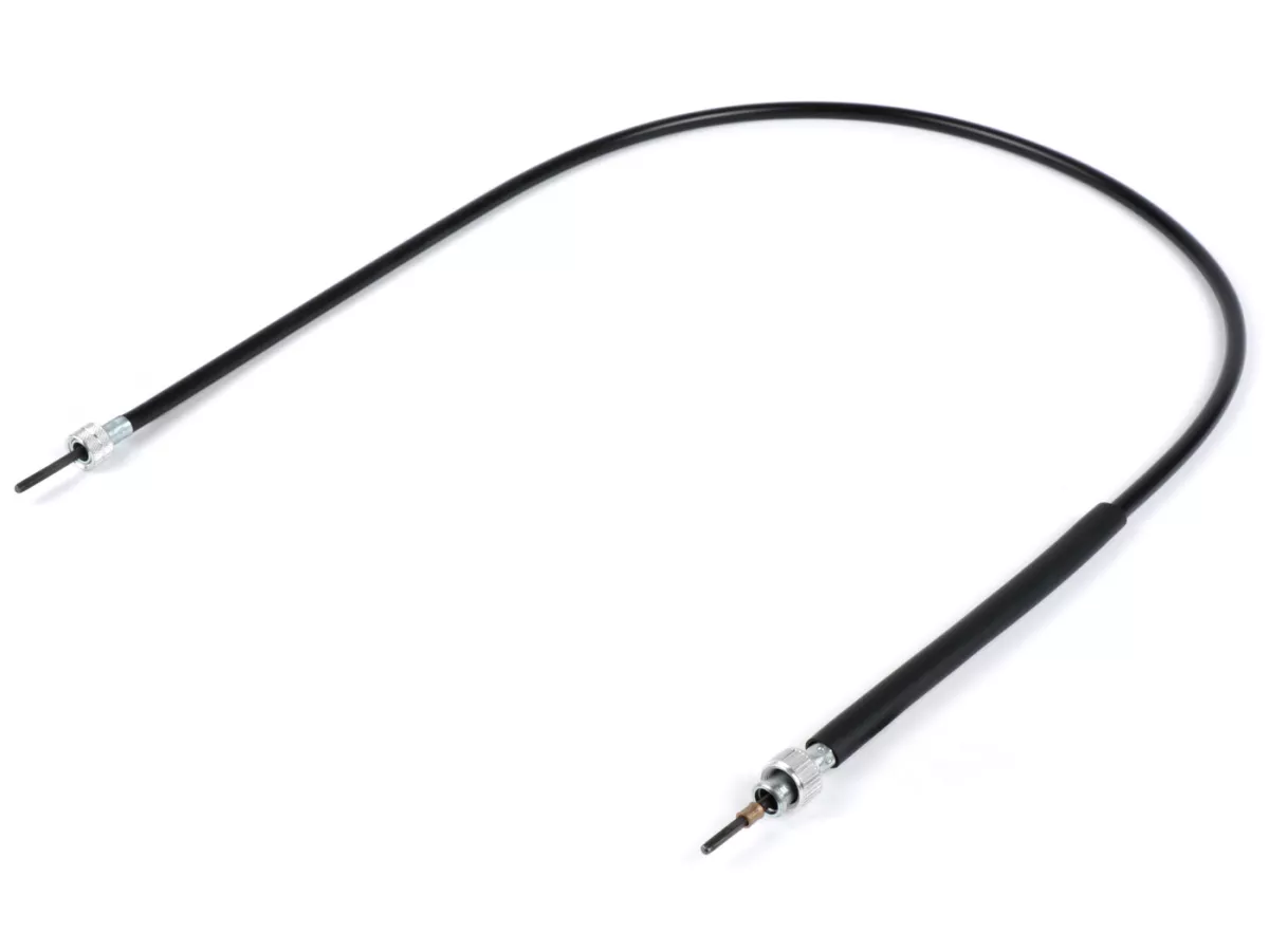 Cable velocímetro -CALIDAD OEM- Piaggio Ciao PX, Boss, Grillo - para variador de velocidad con tuerca de unión (tipo CEV)