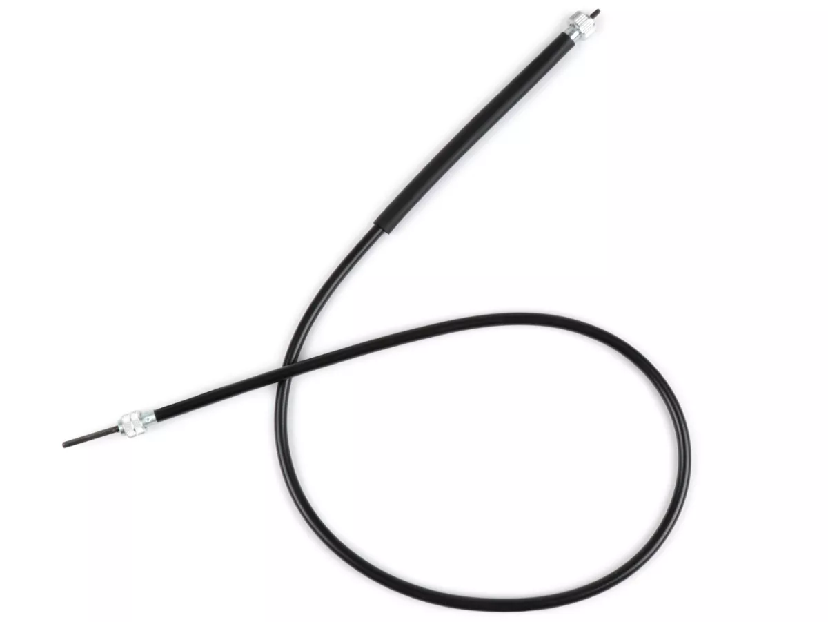 Cable velocímetro -CALIDAD OEM- Piaggio Ciao PX, Boss, Grillo - para variador de velocidad con tuerca de unión (tipo CEV)