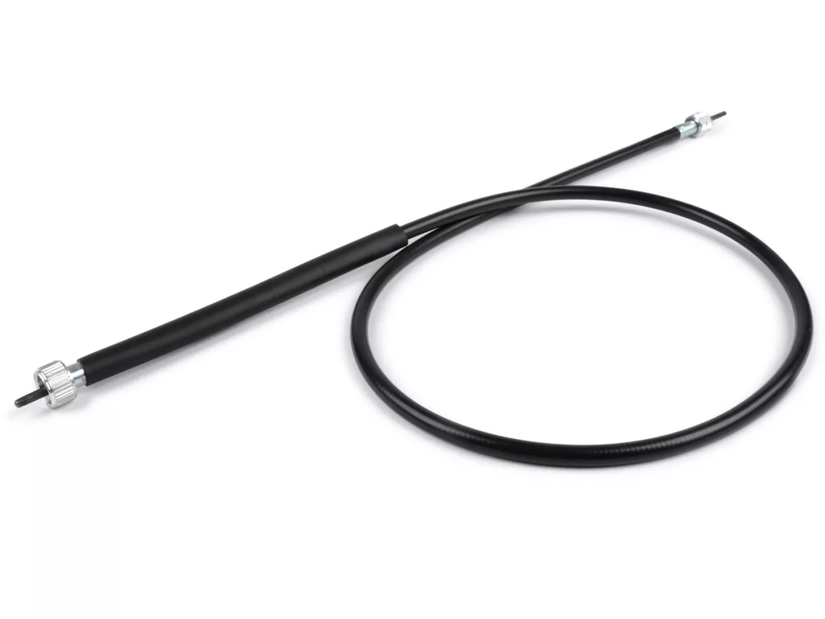 Cable velocímetro -CALIDAD OEM- Piaggio Ciao PX, Boss, Grillo - para variador de velocidad con tuerca de unión (tipo CEV)