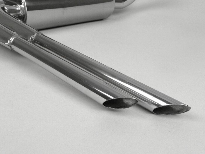 Exhaust -replica stainless steel- Vespa GS160 / GS4 (VSB1T)