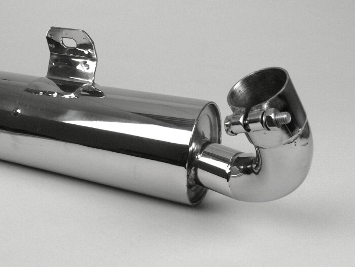 Exhaust -replica stainless steel- Vespa GS160 / GS4 (VSB1T)