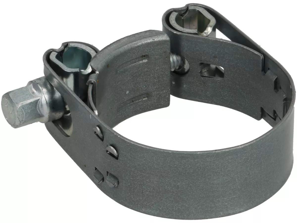 Collier de serrage coude échappement -UNIVERSEL collier à mâchoire- Ø=40-43mm