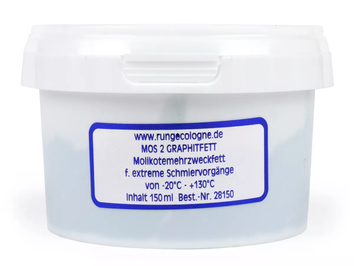 Molykote grease MoS2 molybdenum disulfide -RUNGE- 150ml