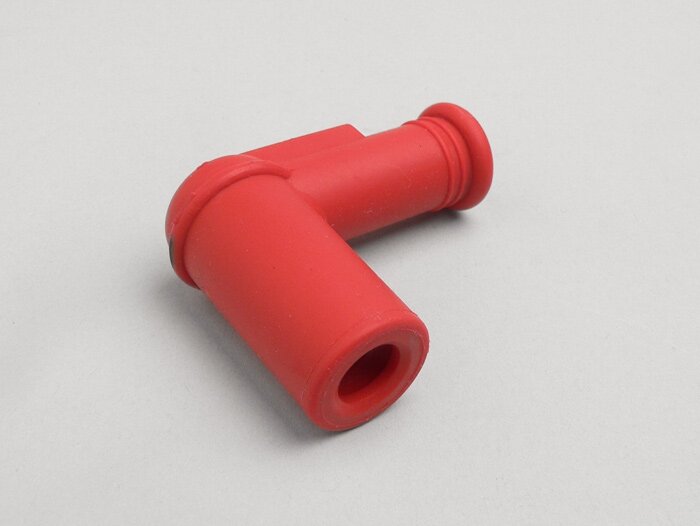 Bougiedop -KAMPIOEN- Rubber - Rood - 5kΩ