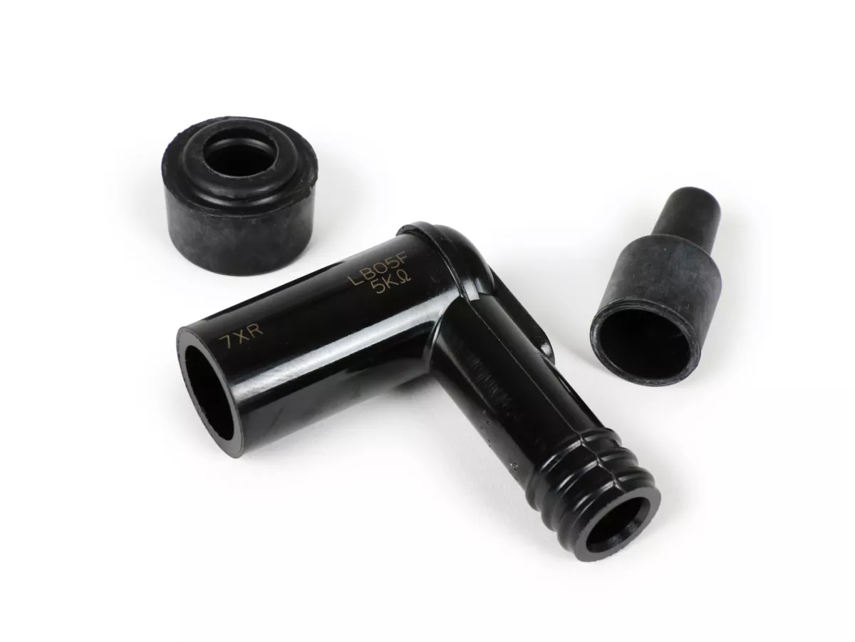Tändstiftskontakt -NGK 5kΩ Standard 90° - 10-12mm tändstift