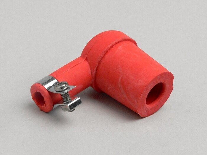 Bougiedop -GUMMI- rood