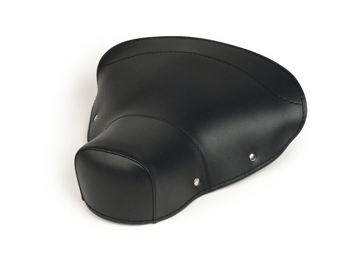 Saddle cover -(24,5cm hole centre distance) -SELLERIA TREZZI- Vespa 125 VNA1T, VNA2T, VNB1 till VNB6, Vespa 150 VB1T, VBA1T, VBB1, VBB2 - dark blue