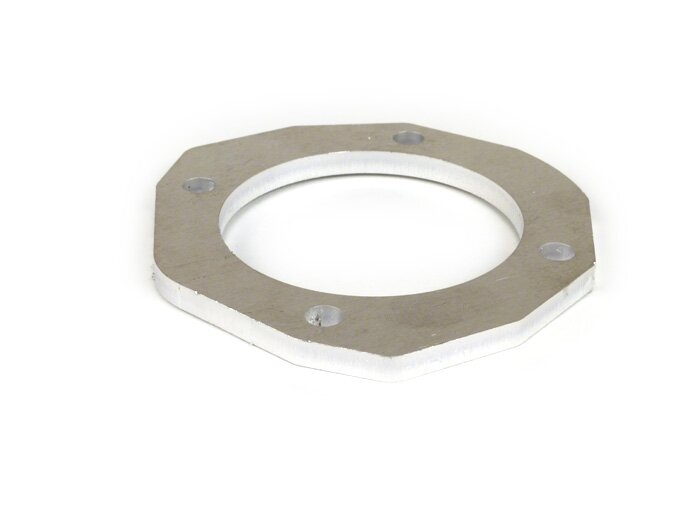 Cylinder base spacer -BGM PRO 166/172/177 cc- Vespa PX80, PX125, PX150 - 6.0mm (w/o transfer ports)