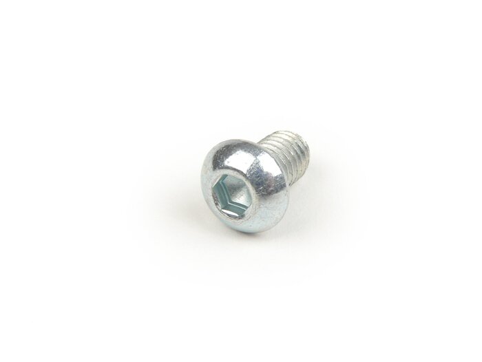 Tornillo de cabeza hexagonal -ISO7380- M6 x 10mm (resistencia 10.9) - VZ -utilizado para rueda de ventilador de aluminio GP-ONE, Undis para Vespatronic
