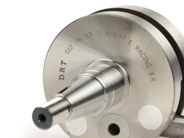 Krukas -DRT (roterende klep), 53mm slag, drijfstang 97mm - Vespa PK125 XL2, PK125 ETS (Ø 24mm conus)