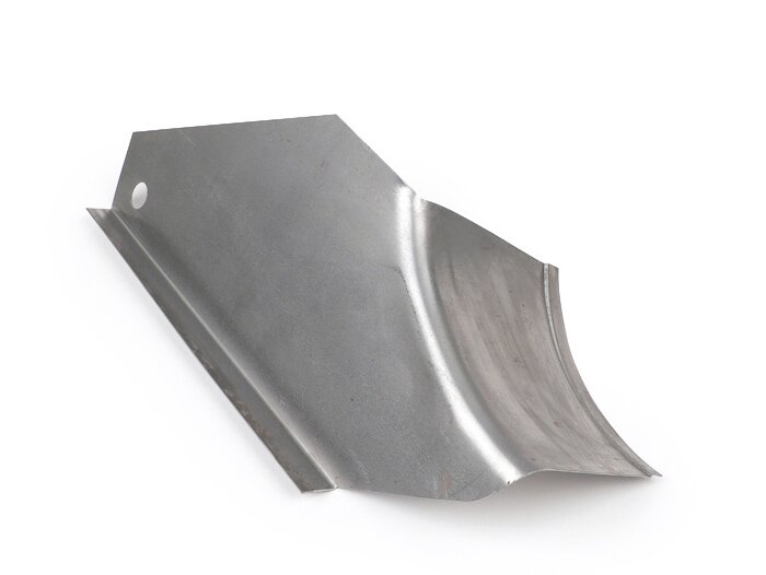 Riparazione piastra telaio tunnel posteriore parte destra -QUALITA' OEM- Vespa PX, T5 125cc, Rally180 (VSD1T), Rally200 (VSE1T), Sprint, TS, Super, GL, SS180 (VSC1T), GS160 / GS4 (VSB1T), VNB, VNA, VBB, VBA