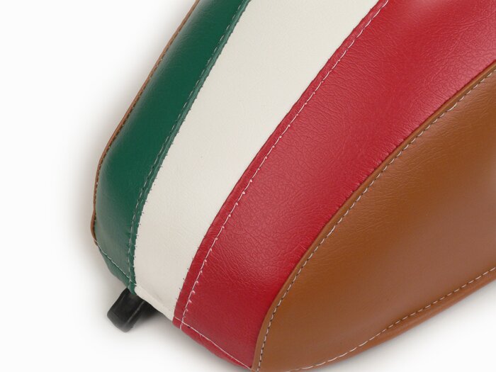 Selle -VESPA Mono TriColore- V50, PV125, ET3 - brun