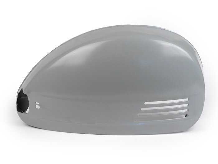 Side panel with ventilation slots rhs -LML- Vespa PX80, PX125, PX150, PX200, T5 125cc (models with indicators) - internal fastener