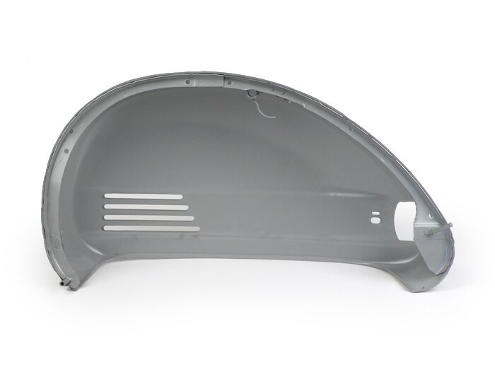 Side panel with ventilation slots rhs -LML- Vespa PX80, PX125, PX150, PX200, T5 125cc (models with indicators) - internal fastener