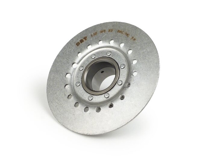 Pinion kopling -Pegas DRT Vespa tipe 7 (Ø115mm, Rally180, PX80-150, Cosa 1° 125-200ccm, T5 125ccm) - untuk roda primer asli (gigi heliks) 67/68 gigi atau DRT 65 gigi - 23 gigi