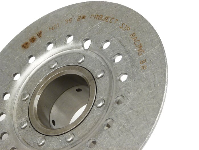 Clutch sprocket -DRT Vespa type 7 springs (Rally200, PX200, T5 125cc)- for primary gear DRT 62 tooth (straight) - 24 tooth
