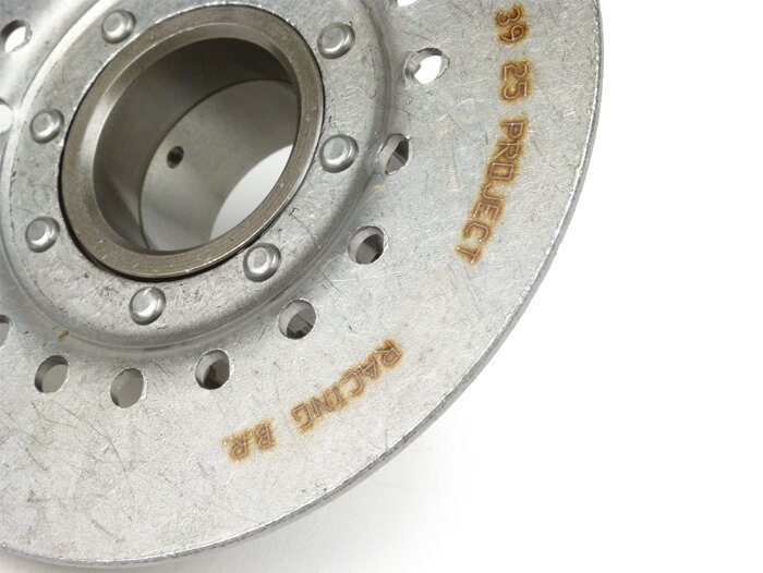 Piñón de embrague -DRT Vespa tipo 7 muelles (Rally200, PX200, T5 125cc)- para rueda primaria DRT 62 dientes (dentado recto) - 25 dientes