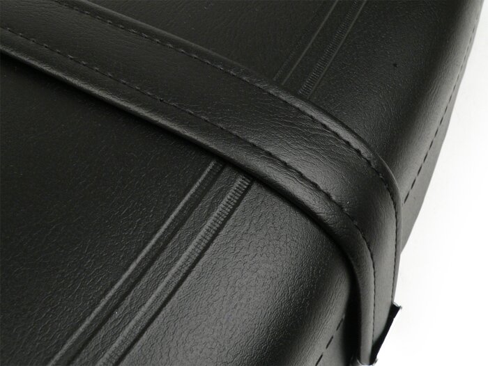 Seat -VESPA- PX EFL (till 1997) - strap, with badge holder P-Range (1977-1983)