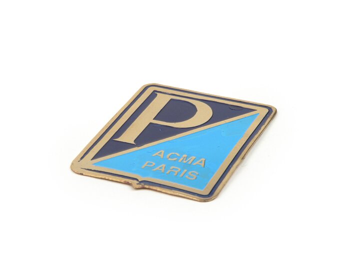 Huruf bertingkat -VESPA- Piaggio A.C.M.A. Paris persegi panjang - (dari tahun 1959), Vespa 125 ACMA, Vespa 150 GL ACMA, Vespa 150 GS ACMA- untuk perekatan