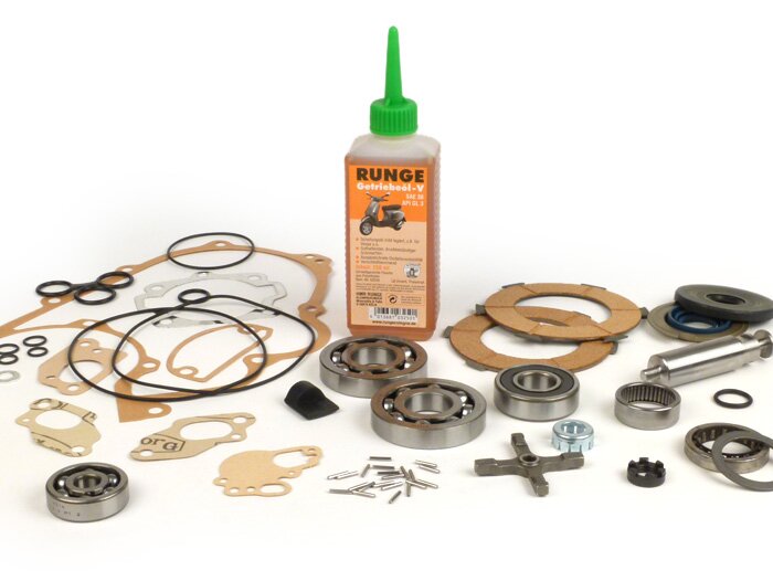 Motorrevisionssats -PIAGGIO- Vespa 125 ccm/150 ccm 2 kanaler - Vespa Sprint150 (VLB1T), GT125 (VNL2T), GL150 (VLA1T), Super, VNA, VNB, VBA, VBB