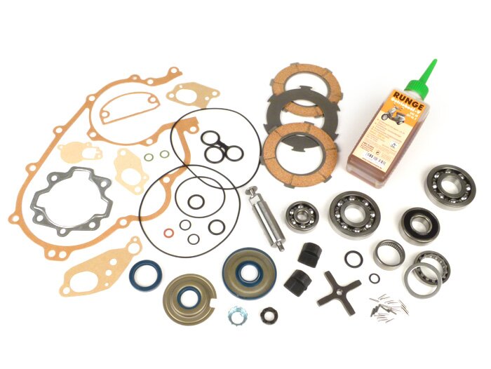 Set revisi mesin -VESPA- Vespa 125 ccm/150 ccm 3 channel- Vespa GTR125 (VNL2T), TS125 (VNL3T), Sprint150 Veloce (VLB1T 0150001-)