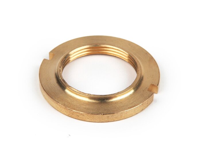 Lock Nut clutch -OEM QUALITY- Vespa GS150 / GS3, GS160, SS180, Ø=33,5mm, Attention: left-hand thread