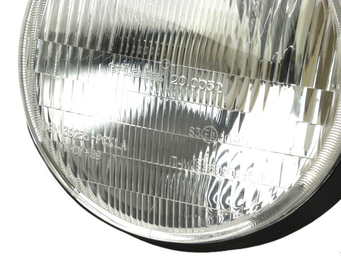Lampu depan -PIAGGIO Ø=135mm- PK XL/XL2 (disekrup di bagian samping) - bohlam 15W (P26S) - juga cocok untuk Bilux (diperlukan steker lampu Bilux)