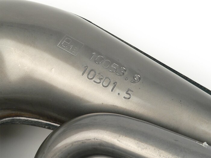 Exhaust (only body without silencer) -GIANNELLI- LML Star 125-150cc (4-stroke) - E-mark