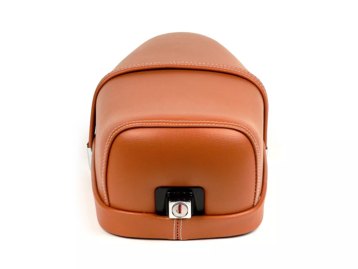 Banco de asiento -VESPA ET3- V50, PV125, ET3 - con cerradura - marrón