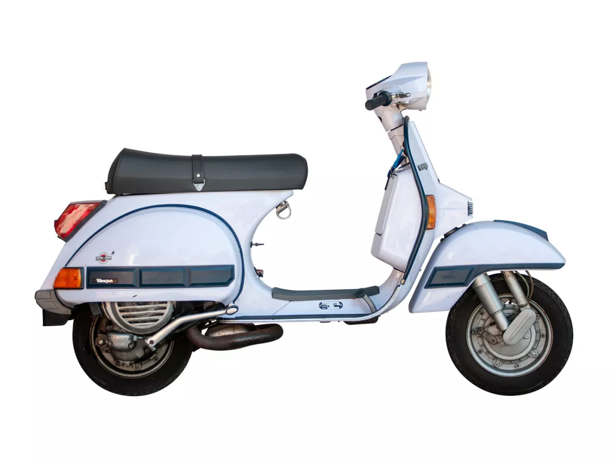 Seat -VESPA- PX Lusso (Jaar 2001-2010) - Grijs