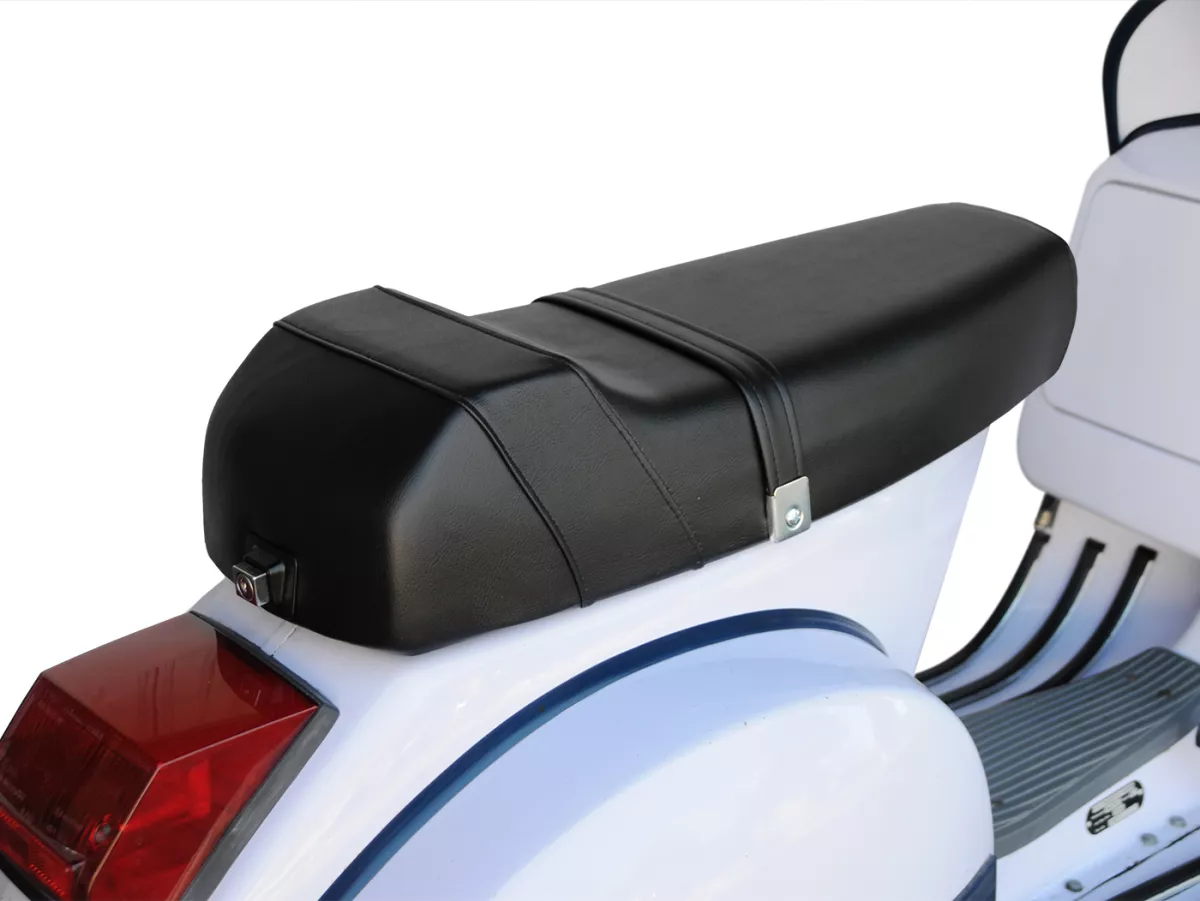 Panchetta -MADE IN ITALY Super Corsa- Vespa PX - Nero