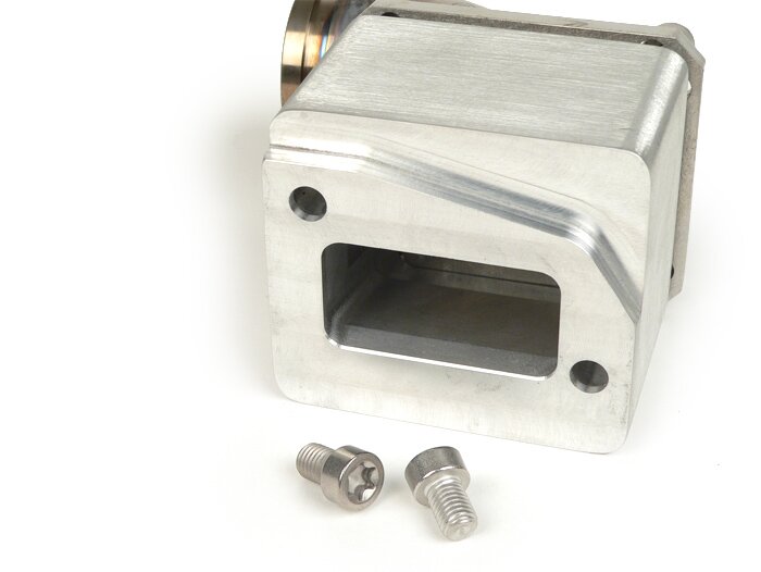 Intake manifold -MRP 36mm for reed valve (type Yamaha RD350/RZ350)- Vespa Largeframe PX80-200, Sprint, Rally