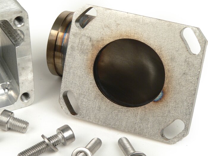 Intake manifold -MRP 36mm for reed valve (type Yamaha RD350/RZ350)- Vespa Largeframe PX80-200, Sprint, Rally