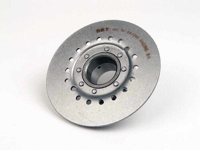 Clutch sprocket -DRT Vespa type 7 springs (Rally200, PX200, T5 125cc)- for genuine primary gear (helical) 65 tooth - 22 tooth