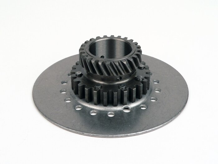 Clutch sprocket -DRT Vespa type 7 springs (Rally200, PX200, T5 125cc)- for genuine primary gear (helical) 65 tooth - 22 tooth
