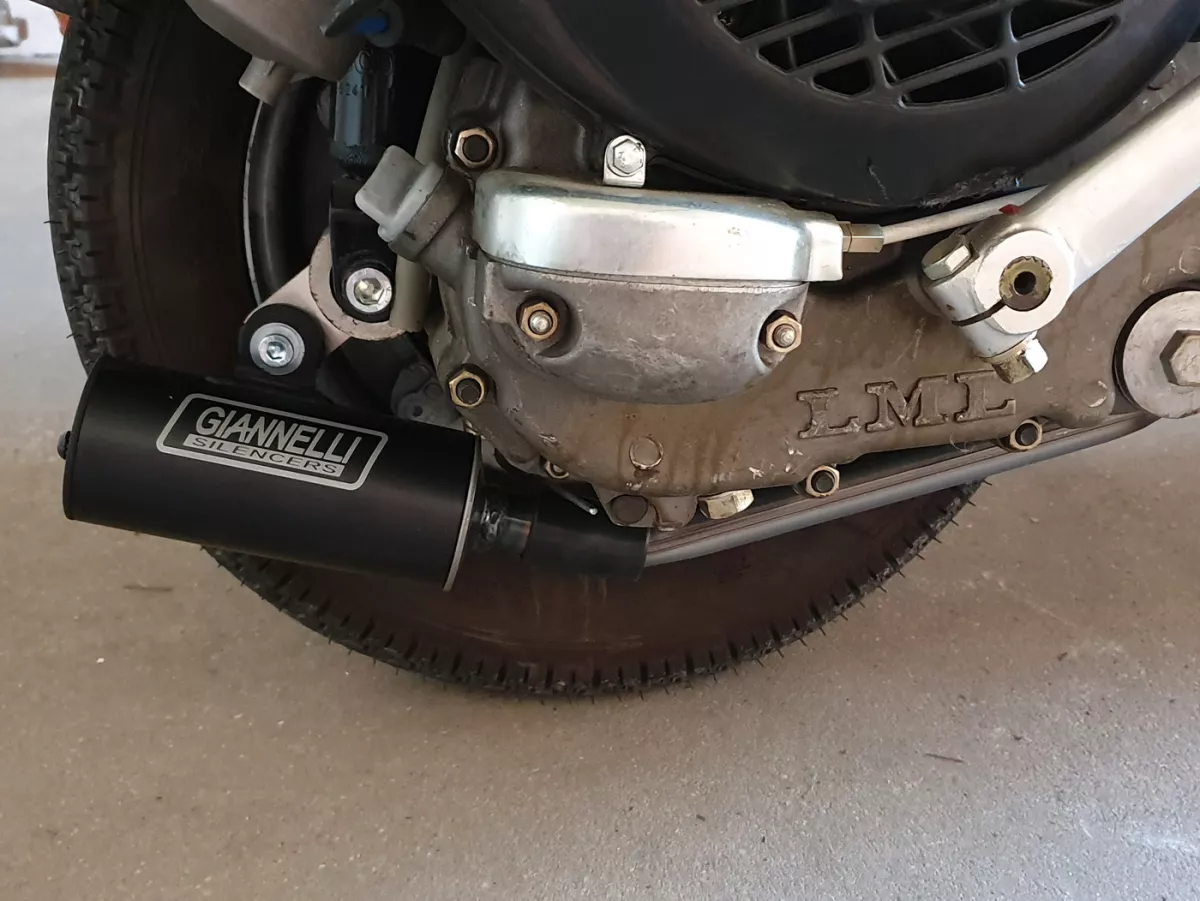 Exhaust -GIANNELLI- LML Star 125-150cc (4-stroke) - E-mark