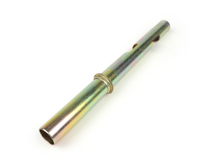 Gasklepbuis -OEM KWALITEIT met stuurknipperlichten- Vespa Rally180 (VSD1T), Rally200 (VSE1T), Sprint150 (VLB1T), TS125 (VNL3T), GT125 (VNL2T), GTR125 (VNL2T), Super, GL150 (VLA1T), SS180 (VSC1T), PV125, ET3 - l=293mm Ø=24mm
