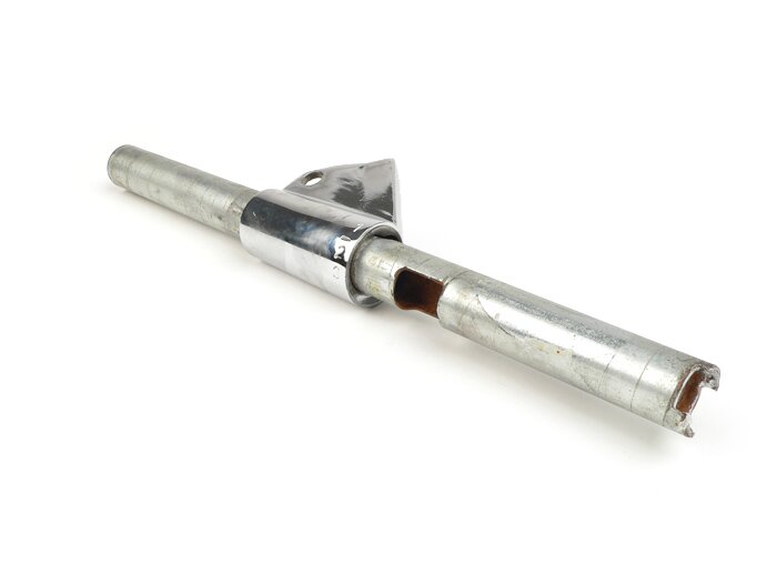 Tubo de cambio - CALIDAD OEM - Vespa VNB5 a VNB6T, VBB, GS150 / GS3, GS160 (4 velocidades) - l=130mm Ø=22mm - Cromado