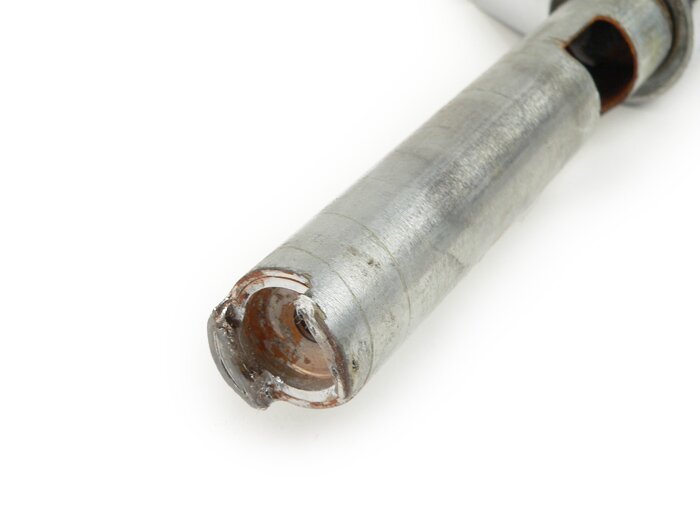 Tubo de cambio - CALIDAD OEM - Vespa VNB5 a VNB6T, VBB, GS150 / GS3, GS160 (4 velocidades) - l=130mm Ø=22mm - Cromado