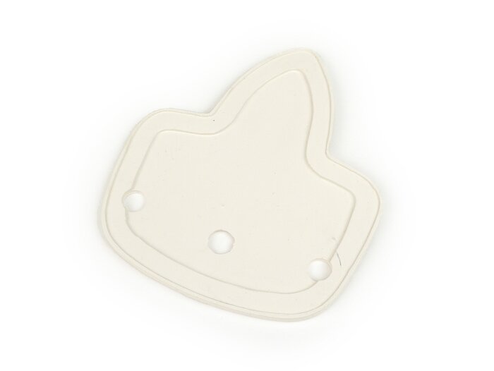 Achterlichtrubber (afdichting naar frame) -OEM KWALITEIT- Vespa GS - wit