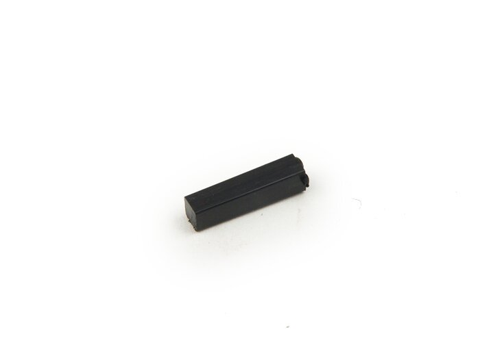 Speedometer cable adapter -OEM QUALITY- Vespa square inside 1.9mm, outside 2.6mm, l=11.2mm