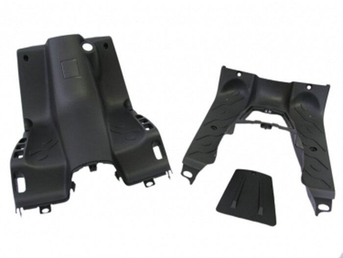 Interieurpanelen set -EDGE- 3 stuks -Peugeot Speedfight 2 - Zwart