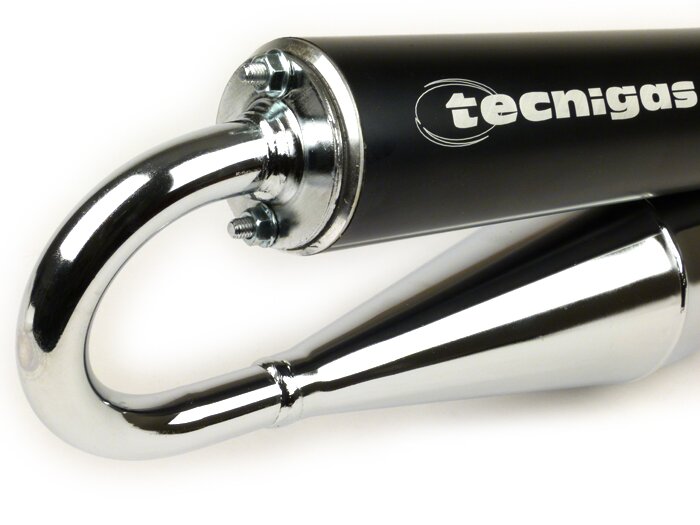 Pot d’échappement -TECNIGAS Next-R chromé- TGB Bullet, Bullet RS, Bullet RR, Pegasus R50X